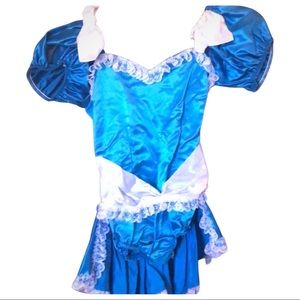 Girls Tap Dance Vintage Costume 1986